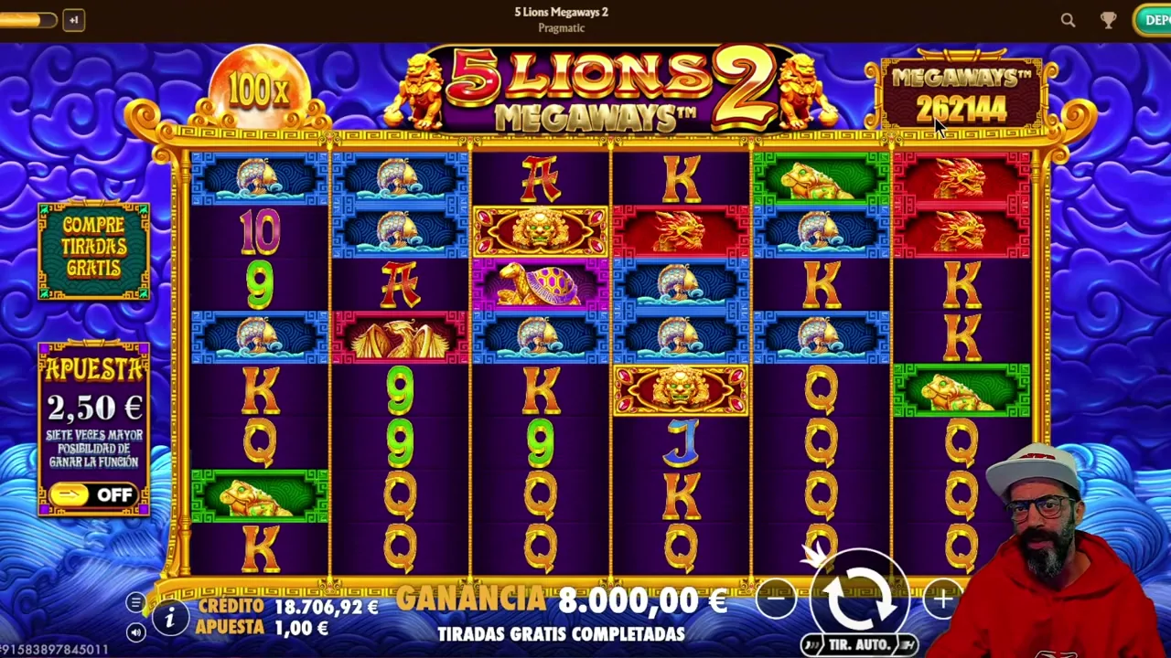 5 Lions Megaways — 5 Lions Megaways: tragaperras, RTP y dónde jugar