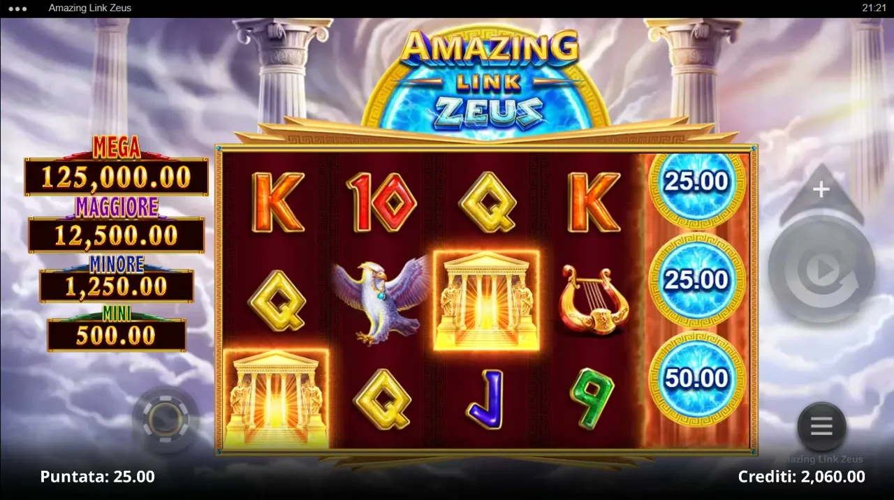 Amazing Link Zeus — Amazing Link Zeus: tragaperras, RTP y dónde jugar