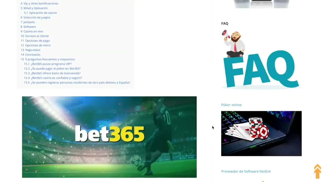 Bet365 Casino — Bet365 Casino: reseña y opiniones