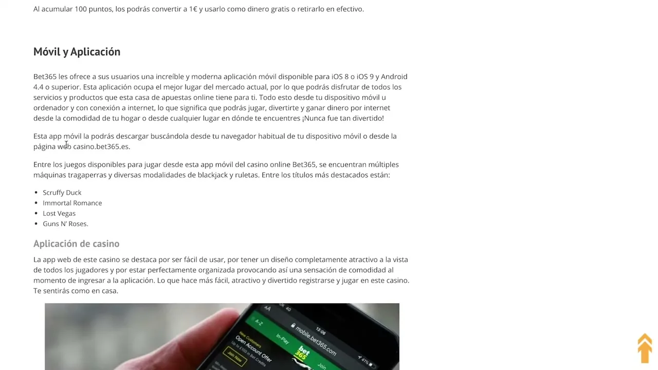 Bet365 Casino — Bet365 Casino: reseña y opiniones