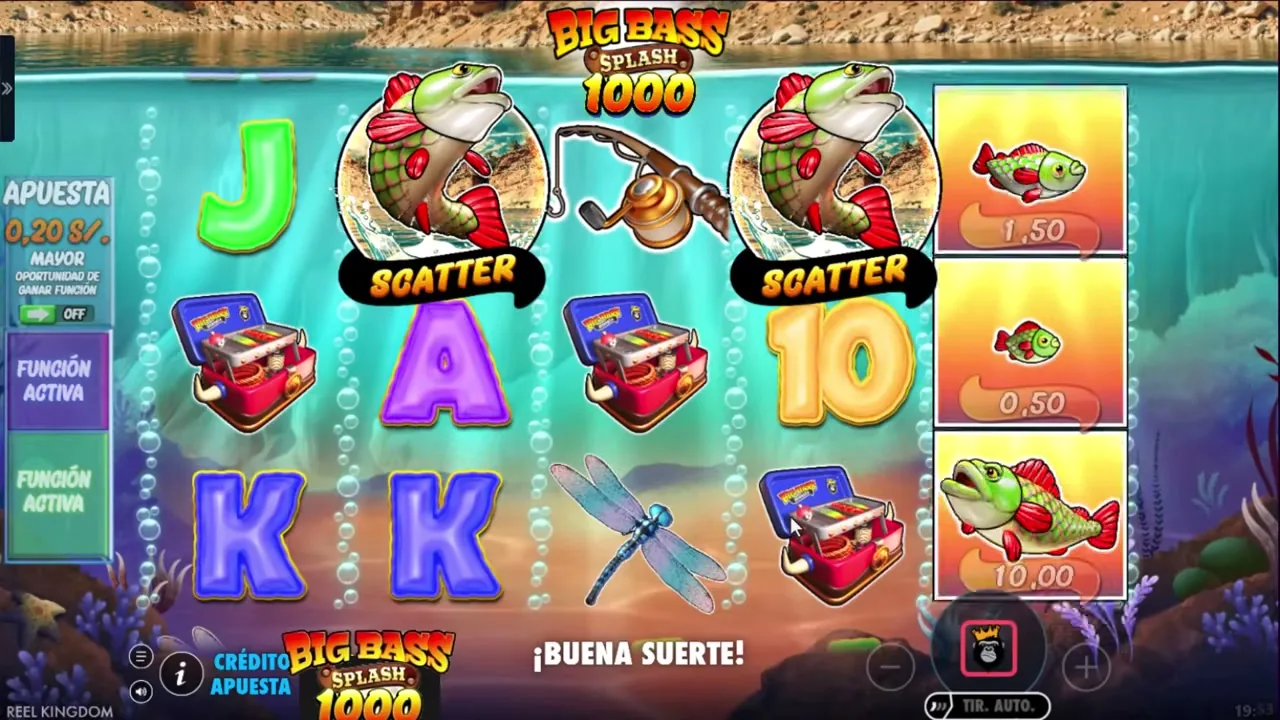 Big Bass Splash — Big Bass Splash: tragaperras, RTP y dónde jugar