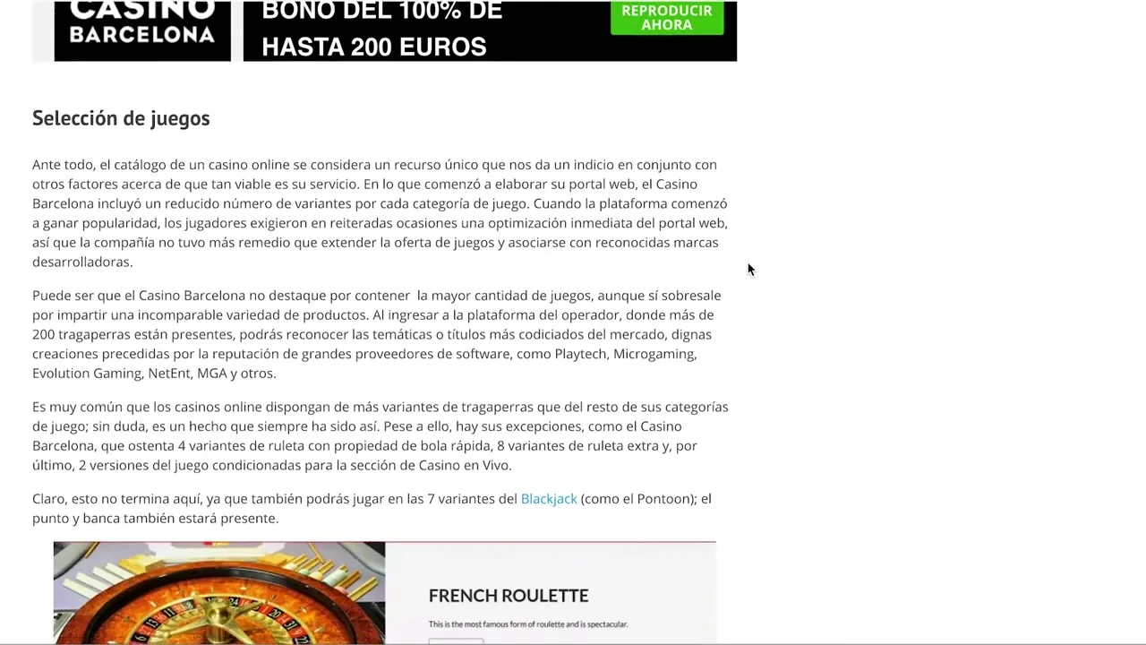 Casino Barcelona — Casino Barcelona: reseña y opiniones