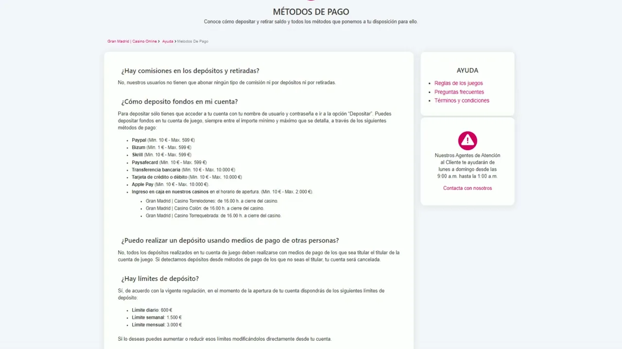 Casino Gran Madrid Online — Casino Gran Madrid Online: reseña y opiniones