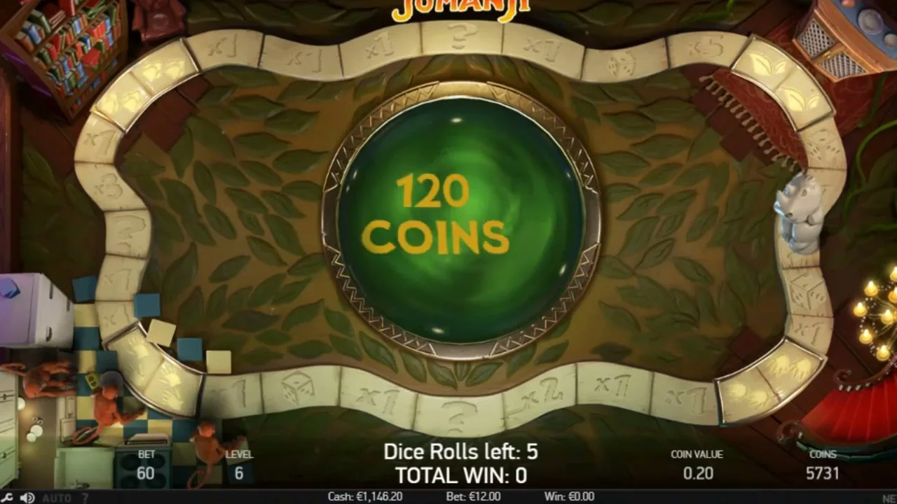 Jumanji — Jumanji: tragaperras, RTP y dónde jugar