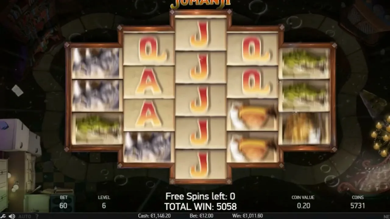 Jumanji — Jumanji: tragaperras, RTP y dónde jugar