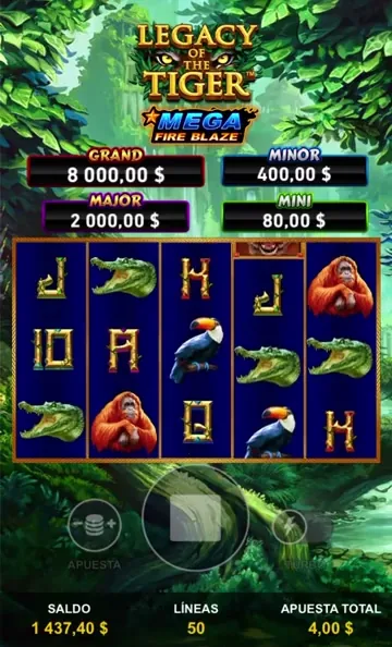Mega Fire Blaze Legacy of the Tiger — Mega Fire Blaze Legacy of the Tiger: tragaperras, RTP y dónde jugar