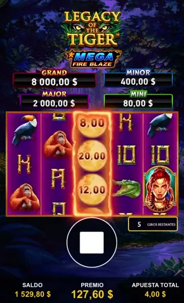 Mega Fire Blaze Legacy of the Tiger — Mega Fire Blaze Legacy of the Tiger: tragaperras, RTP y dónde jugar