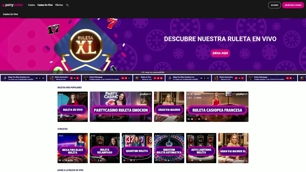 PartyCasino — PartyCasino: reseña y opiniones