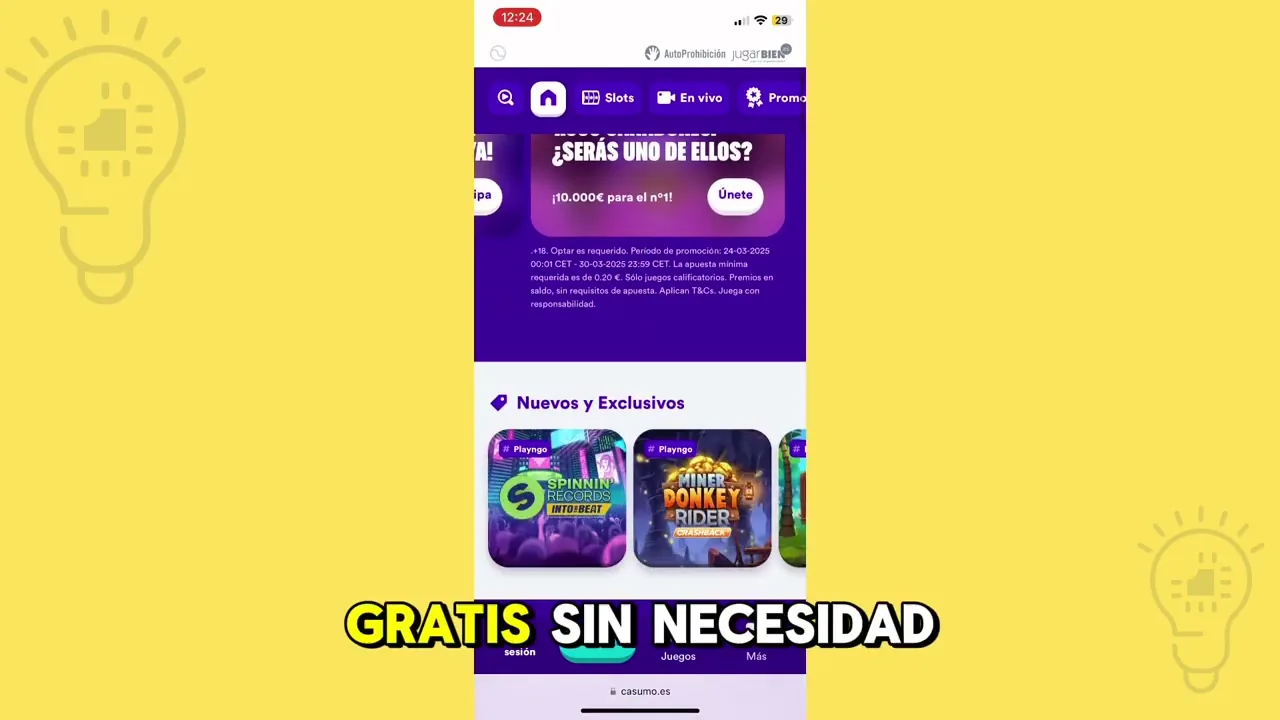 bono sin deposito — Bono sin deposito
